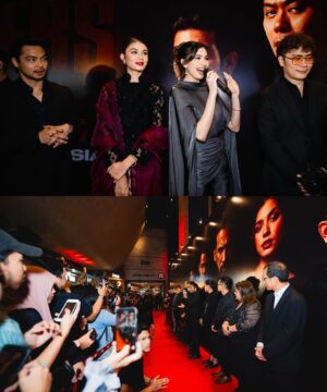 Mimi Lana Instagram - The crowd was INSANE!!! Standing ovation, loud cheers, and such a powerful energy in the room during and after watching #BloodBrothers 💥💥 I was genuinely overwhelmed. The reviews have been nothing but beautiful. I’m so proud of the team for making it this far! Thank you for the love Indonesia, you are amazing! 🇮🇩 

Jangan lupa nonton #bloodbrothers di bioskop berdekatan bermula 11juni ini ❤️