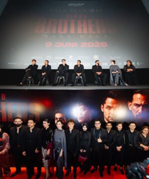 Mimi Lana Instagram - The crowd was INSANE!!! Standing ovation, loud cheers, and such a powerful energy in the room during and after watching #BloodBrothers 💥💥 I was genuinely overwhelmed. The reviews have been nothing but beautiful. I’m so proud of the team for making it this far! Thank you for the love Indonesia, you are amazing! 🇮🇩 

Jangan lupa nonton #bloodbrothers di bioskop berdekatan bermula 11juni ini ❤️