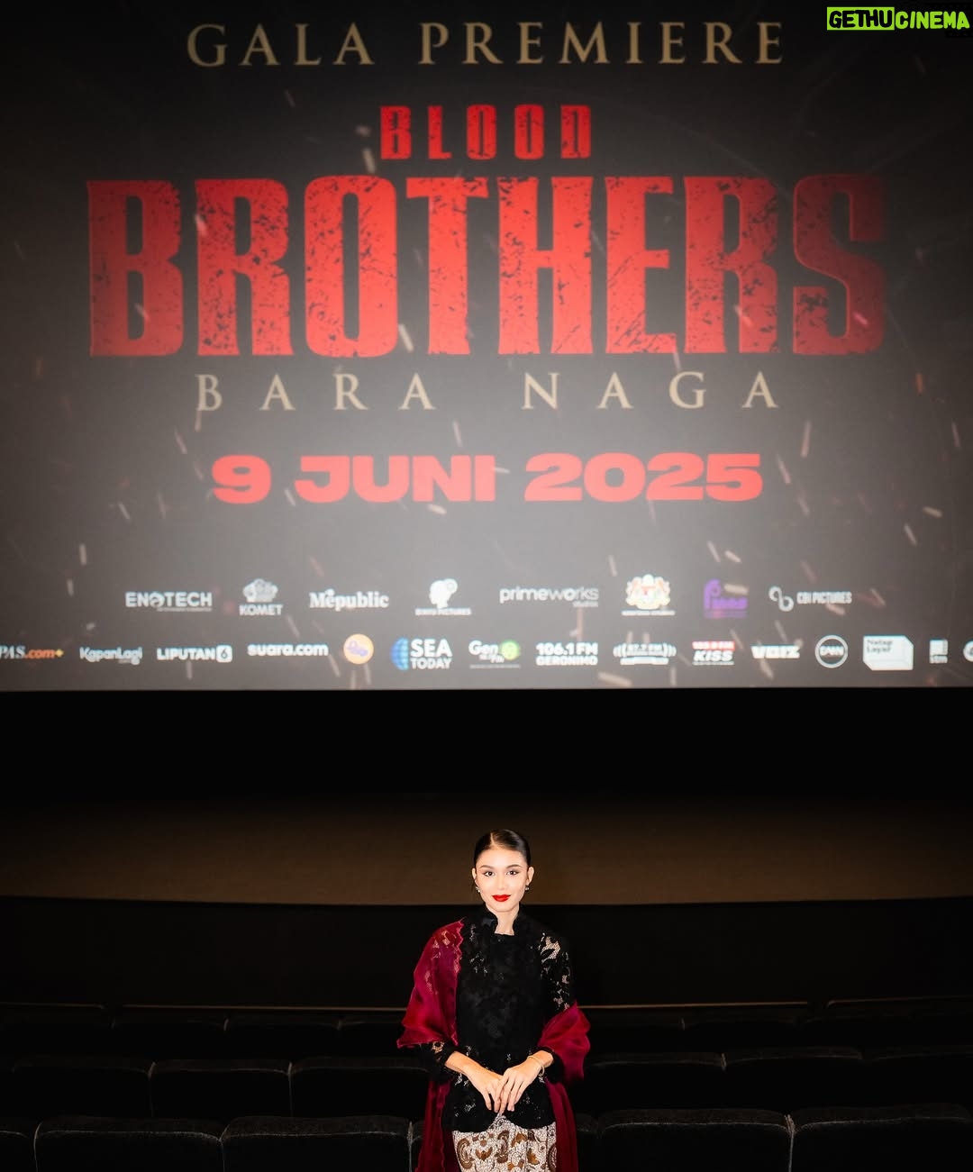 Mimi Lana - 69.7K Likes - The crowd was INSANE!!! Standing ovation, loud cheers, and such a powerful energy in the room during and after watching #BloodBrothers 💥💥 I was genuinely overwhelmed. The reviews have been nothing but beautiful. I’m so proud of the team for making it this far! Thank you for the love Indonesia, you are amazing! 🇮🇩 

Jangan lupa nonton #bloodbrothers di bioskop berdekatan bermula 11juni ini ❤️