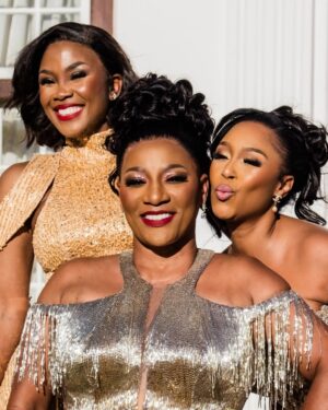 Minnie Dlamini Instagram - Celebrating my sis @mcoyinomfundo 💎
Happy 50th my love your golden jubilee was a 5 day extravaganza like no other 🥳
Siyaziqhenya ngawe Ndlovukazi 💎
Wishing you all the love, joy and happiness you exude. It was an honour MCing your gala dinner and thank you for always supporting me and showing me what a superwoman really looks like 🙏🏾
The love I have for you has no bounds ♥️🚀 #NNN50th