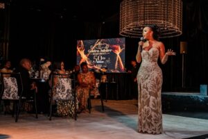 Minnie Dlamini Instagram - Celebrating my sis @mcoyinomfundo 💎
Happy 50th my love your golden jubilee was a 5 day extravaganza like no other 🥳
Siyaziqhenya ngawe Ndlovukazi 💎
Wishing you all the love, joy and happiness you exude. It was an honour MCing your gala dinner and thank you for always supporting me and showing me what a superwoman really looks like 🙏🏾
The love I have for you has no bounds ♥️🚀 #NNN50th