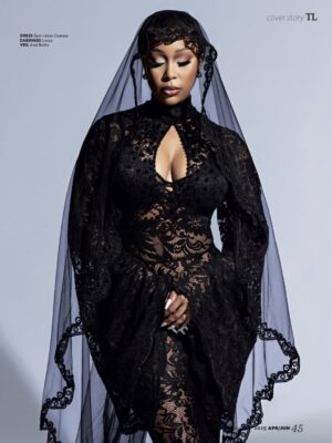 Minnie Dlamini Instagram - My ‘anti-bride’ era… 🖤
“My career has never been, and will never be, defined by my relationship status. I was Minnie before marriage, and I will be Minnie long after my divorce.” 💎 @truelovemagazine
This article is a piece of my heart written so beautifully ♥️ Story: Bonakele Mshengu
Get your copy, out now 😘
Photographer: Jurie Potgieter
Editor-in-Chief: @mbalisoga
Fashion Editor: @tsakanen
Fashion Stylist: @vuyovaroy
Hair: @laid_by_zethu
Make up: @stephythemakeupartist
Dress: @gertjohancoetzee
Veil: @anelbothac