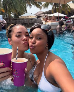 Minnie Dlamini Instagram - Falling in love on the African continent is just pure magic 💎
I hope you had an amazing birthday month my love ♥️