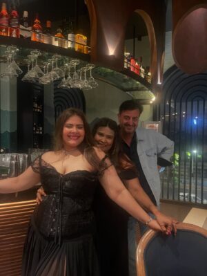 Mithila Purohit Instagram - Surrounded by love, laughter & the best people 💖✨ Grateful for everything ! Blessed beyond words, loved beyond measure ✨ Thank you for filling my birthday with joy 🫶” Every smile in these pictures = a reason I feel grateful 🌸 together forever ♾️🧿♥️ and yessss I missed you @agoodwitch03 @panshuldhote @agastya_dhote @0.falakk
Love you all from the bottom of my heart 🫶🏻🧿💖
.
@bindu.purohit.94 @74ahujasp
.
#maa #papa #baby #love #family #friends #blessed #thebandragirl #mithilapurohit