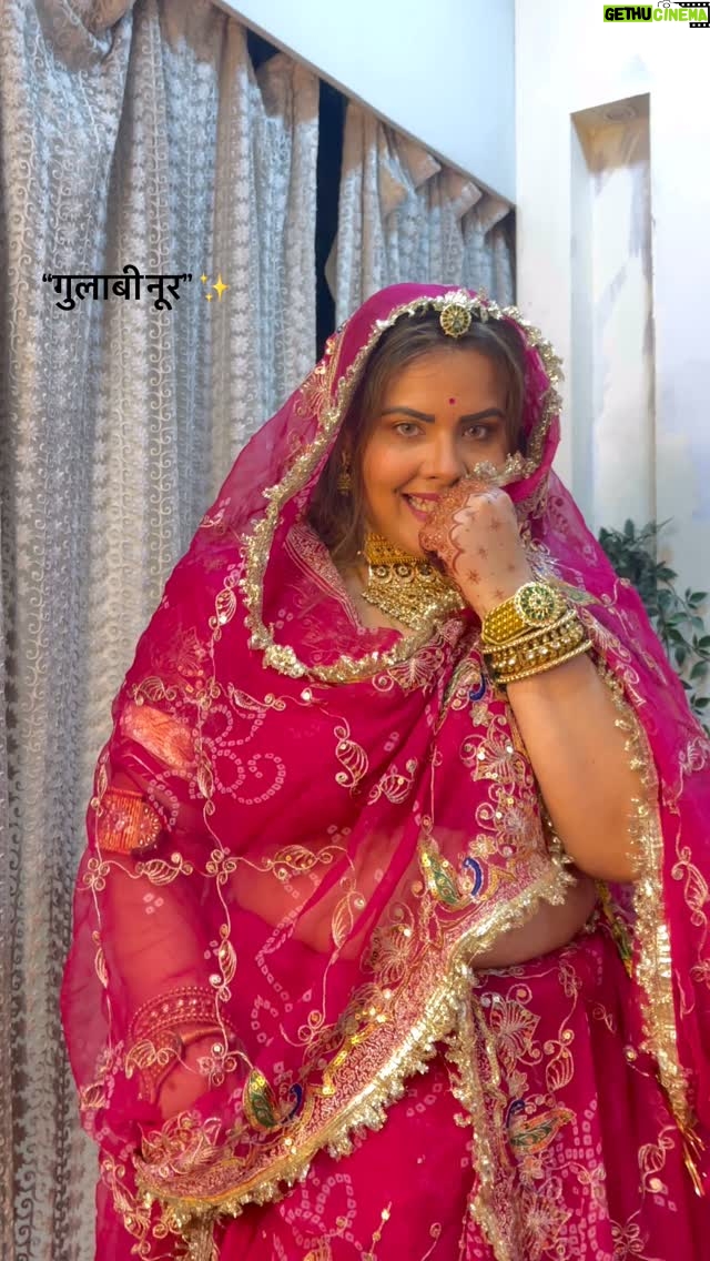 Mithila Purohit - 1.9K Likes - From simple to slay…“गुलाबी नूर” ✨🧿💖
.
#transationreels #thebandragirl #mithilapurohit