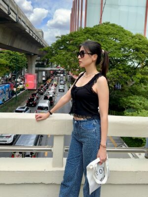 Moe Set Wine Instagram - Storms don’t come to break you — they come to build the warrior in you. I am wearing : Top -Zara , Jean - rag and bone #riseandshine #hope #life #bangkok #citystyle
