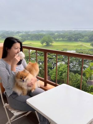 Moe Set Wine Instagram - Nothing fancy — just a warm cup, wagging tails, and the softest kind of joy.