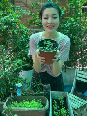 Moe Set Wine Instagram - This is what it looks like to find my way back to myself — slow, steady, but already happening #planting #gardening #inddoorplants #organic #homegrownveggies
