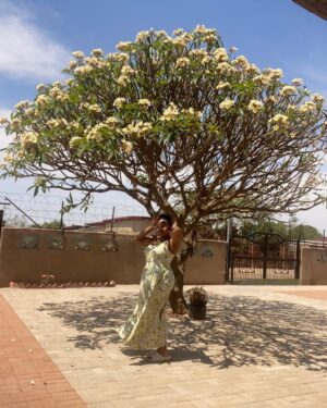 Mogau Motlhatswi Instagram - Please don’t tell my gran I hung from the tree😖😖😖