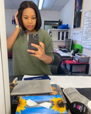 Mogau Motlhatswi Instagram - New hair who dis😎😊🥰🙋🏾♀️