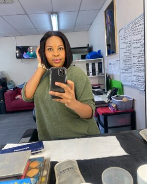 Mogau Motlhatswi Instagram - New hair who dis😎😊🥰🙋🏾♀️