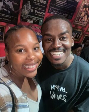 Mogau Motlhatswi Instagram - @hunganindlovu Congratulations on an absolutely AMAZING and UNIQUE show! “Musical Chairs” DID NOT disappoint!! 🔥🔥🔥and YOUR PERFORMANCE 🙆🏾♀️🙆🏾♀️🙆🏾♀️🙌🏿🙌🏿You killed it sir!! 🥂🍾To many many many more plays and performances that get the people going 😃🕺🏾👯♀️