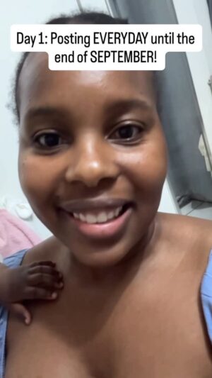 Mogau Motlhatswi Instagram - Who else has a love/hate relationship with social media? Well, it’s time we conquered it! So by posting everyday I guess il be practicing my “posting muscle/ confidence” 😁 wish me luck!