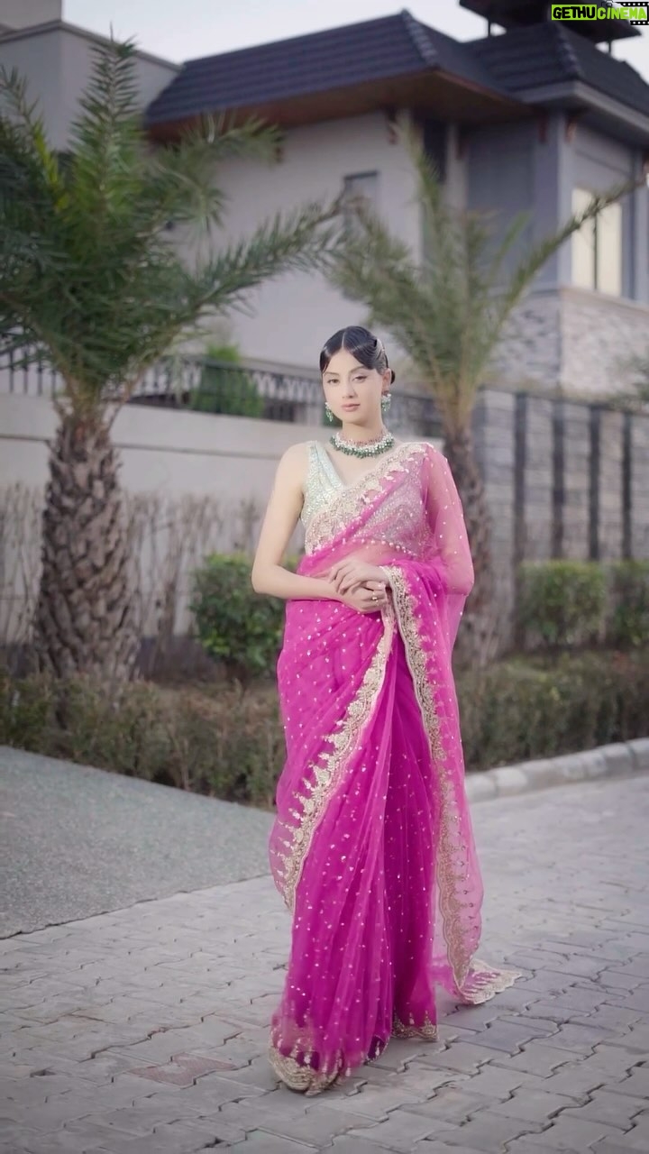 Molina Sodhi - 313 Likes - Enveloped in elegance, our beloved muse, @molinasodhiofficial graces the scene with timeless allure in this enchanting magenta saree, exuding intricate details spun with love. 

Order yours today and embrace the magic! ✨

DM us to book an appointment . 

 📌To order WhatsApp  919779777552 
.
.
#indianwedding #receptionoutfit #receptionlehengas #kulwindernagra #punjabiwedding #weddinglehenga #garara #pakistanifashion #pakistanifashion #tissuelehenga #brocadesuit #saree #sareelove