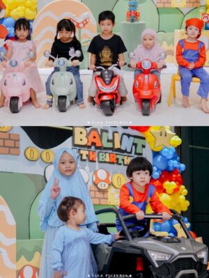Mona Ratuliu Instagram - BALINT 4 TAHUUUUN! 🥳🥳🥳

Ga nyangka anak yg dulu aku jemput di rs covid itu skrg udah gede, lucu dan sehat. Alhamdulillah kesayangan bunda udah 4 tahun. 🩷

Kemarin ngerayain 4 tahun balint (akhirnya) dirumah. Niatnya di sekolah tapi lupa kalau ternyata sekolah masih libur hahaha. Nasib deh balint kyknya susah nih ultah di sekolah kalau ulang taunnya awal juli. 😅😅😅

Yang mau ikut doain balint, waktu dan tempat dipersilahkan 🤗🤗🤗.

Dekorasi by @skylarparty
Birthday cake & mini cake by @tazkiacakes_cookies
Doorprise mainan by @pmbtoysofficial
Doorprise sepeda by @bikenbikeofficial
Playground by @emily_toysrental
Photo & videografer by @talk.picture

Skincare anak by @beeme.official
Souvenir by @bebegenic.id
Foldable bag by @karamel_craft

Minuman by @haus.indonesia
Nasi box by @nusaloca
Pisang goreng by @pisangmadupasti
Kebab by @hasanah.kebab

Arranged by @the_glintzenterprise 🤩.