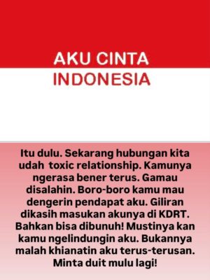 Mona Ratuliu Instagram - Cerein aja apa ya? 🥺😮‍💨

Pak, bu. Gini lho perasaan rakyat sekarang. Sulit banget rasanya terus menerus mencintai Indonesia yang sekarang ini. Dengan luka yang sedalam ini, kalau kalian mau memperbaiki hubungan kita, butuh effort yang besaaaaarrrr sekali. Nggak bisa lagi silent treatment kayak gini. Atau cuma denger statement basa-basi dan janji-janji palsu. Yang ada kami malah makin muak!

Kami butuh effort yang lebih besar dari bapak dan ibu yang menunjukkan keseriusan kalian dalam mengembalikan kepercayaan kami. SEGERA! DALAM TEMPO YANG SESINGKAT-SINGKATNYA!