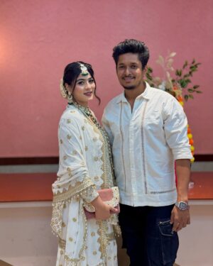 Muskan Saaphee Instagram - Having a man who is totally obsessed with you is a blessing…♾️🤍🌈🫰🏻♥️💋
.
.
.
.
.
#mussfam #mutif #couplegoals #couplelove #instagood #instalike #instafashion #instagram #instamood #instadaily #picoftheday #weddingdiaries #viral #explore #explorepage #foryou #foryoupage #trendingnow #trending #trendingreels #trendingaudio #trendingvideos #loveislove #hubby #goals #fyp
