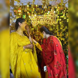 Muskan Saaphee Instagram - Haldi vibe!!! 🌼💛
.
.
.
.
.
.
.
#mussfam #instagood #instalike #instafashion #instalove #instadaily #haldiceremony #vibe #haldifunction #explore #explorepage #foryou #foryoupage #trending #trendingsongs #trendingaudio #fyp #picoftheday #sisterlove❤️