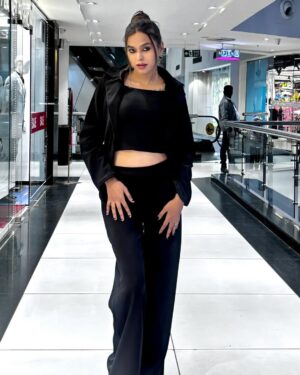 Muskan Sharma Instagram - Dress from🖤 @trendy_waves_collection