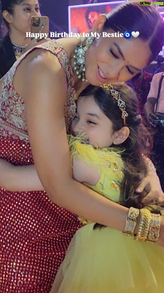 Myra and Kiara - 422.1K Likes - Happy Birthday to My Ever-Radiant M.........The @mrunalthakur ❤️🧿
M just your name brings warmth to the heart and a smile to our soul. ☺️
You are truly one of the kindest, most beautiful souls to walk this earth, a blend of grace, strength, and the purest love.🫠❤️
On your special day, I just want to say thank you...for being light..For being love in a world that often forgets how to care,✨️✨️
For being you in the most real, honest, and magical way.You are and will always be our most special one, a treasure we hold close, a heartbeat we never forget. I love you more than words can ever hold, and I miss you in a way that only stars could understand.. endlessly, deeply, silently glowing with love from afar. 💫

With all our love and hugs,
Always and always.❤️