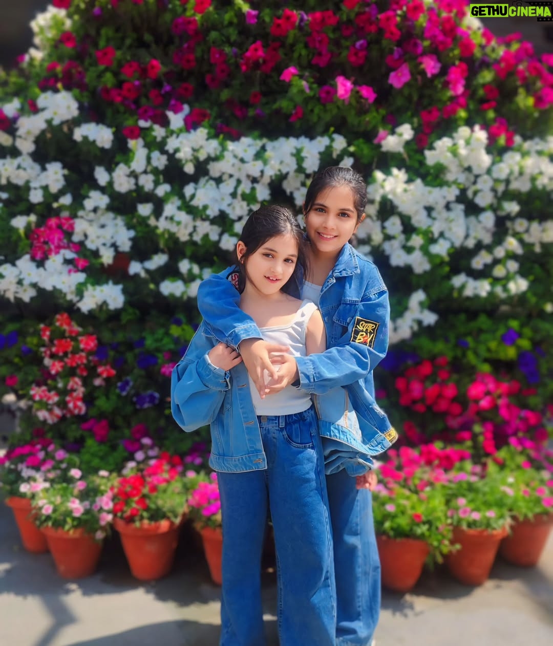Myra and Kiara - 5.4K Likes - "Happy Daughters’ Day to my two precious gems, Myra and Kiara 💖. You are not just my daughters but also my best friends, my strength, and my constant source of joy. Thank you for filling my life with love, laughter, and endless pride. Watching you grow into such beautiful souls makes my heart overflow with gratitude. You both are my forever blessing, my reason to smile, and my greatest achievement."
MAY RADHEYKRISHAN bless you always.🧿🤍🙏🏻
Blessed| Mom |Daughters Day