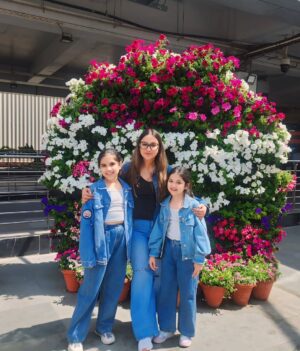 Myra and Kiara Instagram - "Happy Daughters’ Day to my two precious gems, Myra and Kiara 💖. You are not just my daughters but also my best friends, my strength, and my constant source of joy. Thank you for filling my life with love, laughter, and endless pride. Watching you grow into such beautiful souls makes my heart overflow with gratitude. You both are my forever blessing, my reason to smile, and my greatest achievement."
MAY RADHEYKRISHAN bless you always.🧿🤍🙏🏻
Blessed| Mom |Daughters Day