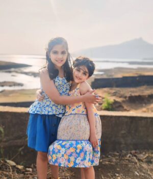 Myra and Kiara Instagram - "Happy Daughters’ Day to my two precious gems, Myra and Kiara 💖. You are not just my daughters but also my best friends, my strength, and my constant source of joy. Thank you for filling my life with love, laughter, and endless pride. Watching you grow into such beautiful souls makes my heart overflow with gratitude. You both are my forever blessing, my reason to smile, and my greatest achievement."
MAY RADHEYKRISHAN bless you always.🧿🤍🙏🏻
Blessed| Mom |Daughters Day