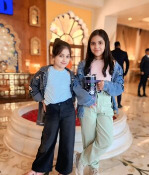 Myra and Kiara Instagram - "Happy Daughters’ Day to my two precious gems, Myra and Kiara 💖. You are not just my daughters but also my best friends, my strength, and my constant source of joy. Thank you for filling my life with love, laughter, and endless pride. Watching you grow into such beautiful souls makes my heart overflow with gratitude. You both are my forever blessing, my reason to smile, and my greatest achievement."
MAY RADHEYKRISHAN bless you always.🧿🤍🙏🏻
Blessed| Mom |Daughters Day