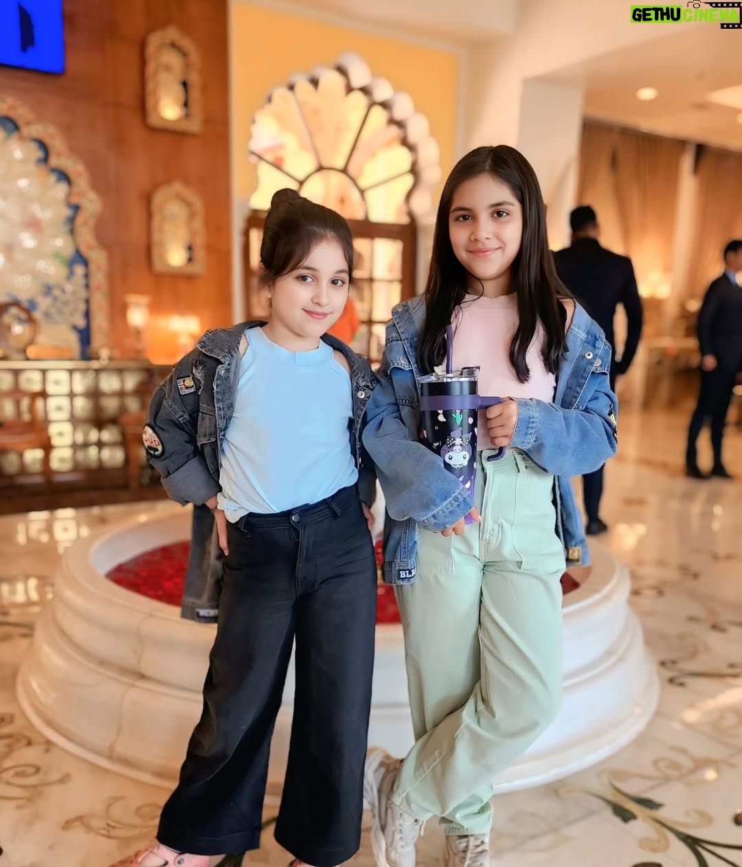 Myra and Kiara - 5.4K Likes - "Happy Daughters’ Day to my two precious gems, Myra and Kiara 💖. You are not just my daughters but also my best friends, my strength, and my constant source of joy. Thank you for filling my life with love, laughter, and endless pride. Watching you grow into such beautiful souls makes my heart overflow with gratitude. You both are my forever blessing, my reason to smile, and my greatest achievement."
MAY RADHEYKRISHAN bless you always.🧿🤍🙏🏻
Blessed| Mom |Daughters Day