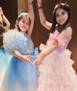 Myra and Kiara Instagram - "Happy Daughters’ Day to my two precious gems, Myra and Kiara 💖. You are not just my daughters but also my best friends, my strength, and my constant source of joy. Thank you for filling my life with love, laughter, and endless pride. Watching you grow into such beautiful souls makes my heart overflow with gratitude. You both are my forever blessing, my reason to smile, and my greatest achievement."
MAY RADHEYKRISHAN bless you always.🧿🤍🙏🏻
Blessed| Mom |Daughters Day