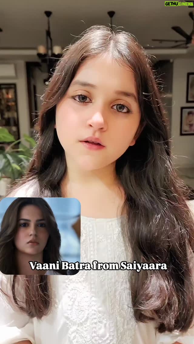 Myra and Kiara - 11.1K Likes - Meet Vani Batra [Final part] 💫🧿
A girl who carries fire in her soul and softness in her heart. Fierce yet fragile, kind yet poetic ,she’s the rhythm of Saiyaara, the one who dares to love, to break, to rise again. 💫”
@aneetpadda_ @ahaanpandayy @yrf @shanoosharmarahihai @mohitsuri 
#saiyaara #actor #Kiarakhanna