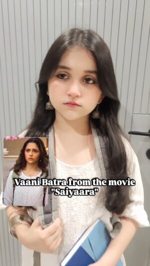 Myra and Kiara Instagram - Meet "Vaani Batra" the heart of Saiyaara @aneetpadda_ 🤍🧿
Fierce yet fragile, graceful yet powerful, she carries emotions like poetry and strength like fire. Hope you'll like it. 🌸🔥💫
@ahaanpandayy @mohitsuri @shreyaghoshal
@yrf @shanoosharmarahihai
#Kiarakhanna #Saiyaara #VaaniBatra