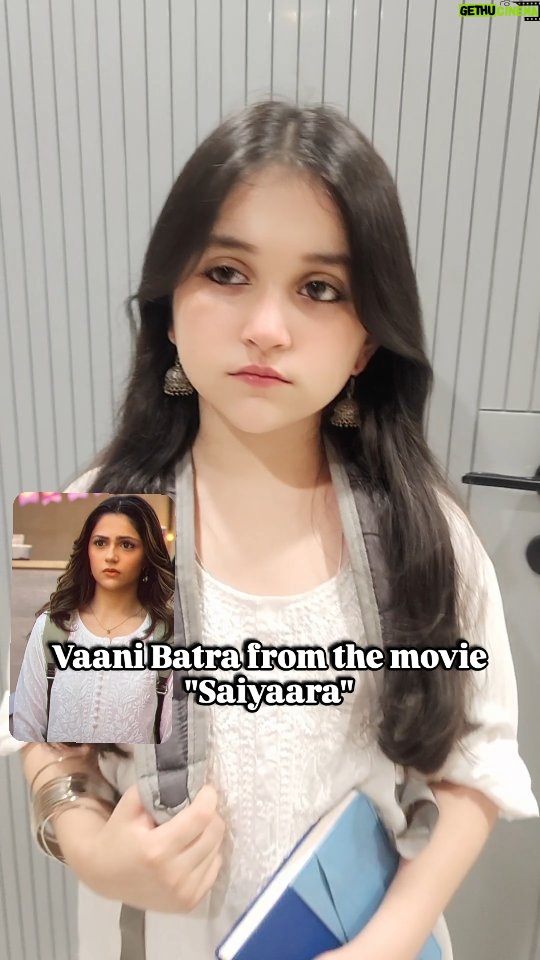 Myra and Kiara - 15.4K Likes - Meet "Vaani Batra" the heart of Saiyaara @aneetpadda_ 🤍🧿
 Fierce yet fragile, graceful yet powerful, she carries emotions like poetry and strength like fire. Hope you'll like it. 🌸🔥💫
@ahaanpandayy @mohitsuri @shreyaghoshal
@yrf @shanoosharmarahihai 
#Kiarakhanna #Saiyaara #VaaniBatra