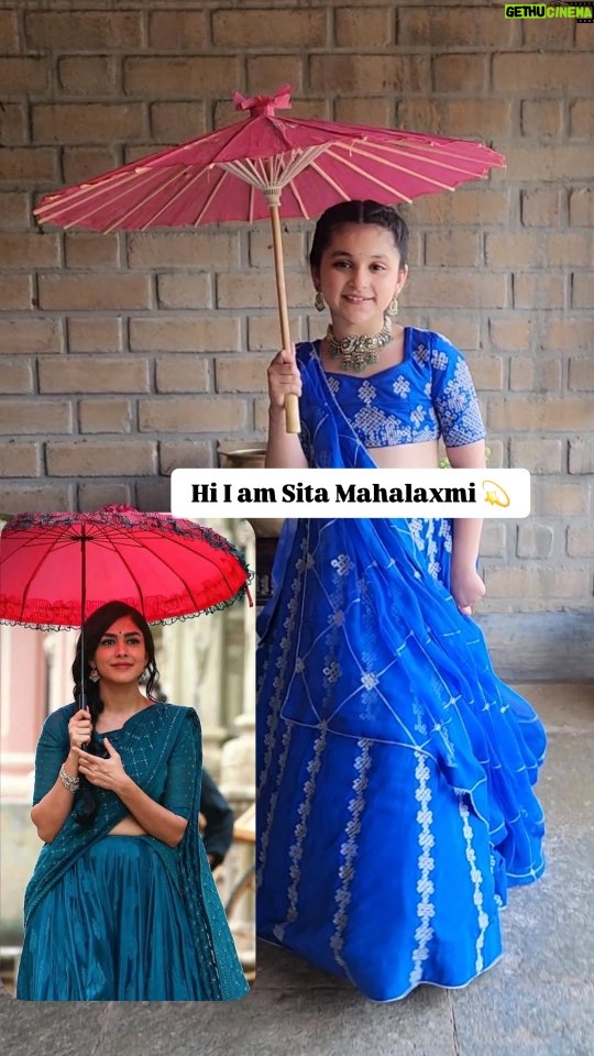 Myra and Kiara - 60.2K Likes - I know no one can be like my M @mrunalthakur 
"The OG Sita Mahalaxmi" 🥹butterfly
But I felt like making this video the moment I saw my outfit and this prop while shooting for this amazing campaign.. 
And ufffhhh how Gorgeous you look in every scene M..just tried to recreate similar vibe like my icon M..🧿❤️

Love you and I miss you alot 🧿

#sitaramam