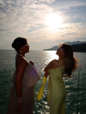 Nabila Huda Instagram - We’re here in Langkawi celebrating @missnadiaaqilah 's special day 💋