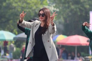 Nabila Syakieb Instagram - Kampanye akbar bupati dan wakil bupati kab bdg @dadangsupriatna & @alisyakieb bismillah wargi2 kab bdg tong hilap no 2 coblos kopeahna!✌🏻🫰🏻💚