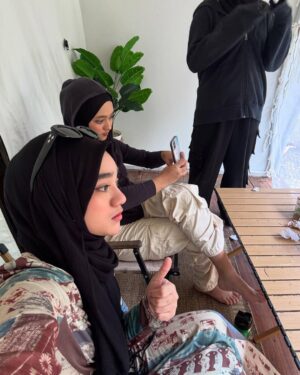 Nabila Taqiyyah Instagram - sedikit recap bersama alam🍃