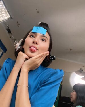 Nabila Zavira Instagram - 100 episode Aini🤍✨