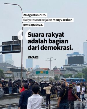 Nagita Slavina Instagram - Momen penuh luka ini lahir dari suara yang tak seharusnya membawa duka.
Kita diingatkan kembali bahwa persaudaraan selalu lebih kuat dan setiap nyawa jauh lebih berharga.
Saling jaga dalam bersuara, pilah-pilih berita agar jauh dari upaya adu domba.