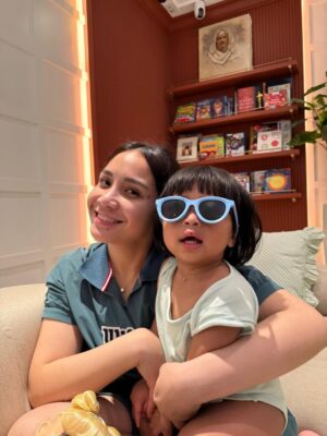 Nagita Slavina Instagram - Selamat pagi sayangku ❤️🩵