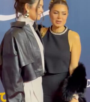 Naglaa Badr Instagram - @naglaabadr_official & @yosraellozyofficial from Their Series premiere😍
Hair By
@samdcara
@koko.adel0
Makeup By
@makeup_by_sara_nady