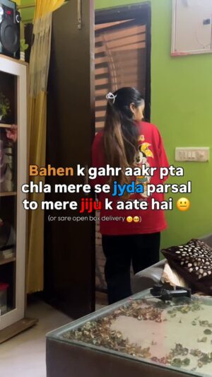 Najul Sheikh Instagram - Relatable hai to shar karo jiju ko 😂
.
.
.
.
#foryou #india #reels #reel #bebo_1331 #photo #parsal #flipkart #mayntra #amazon