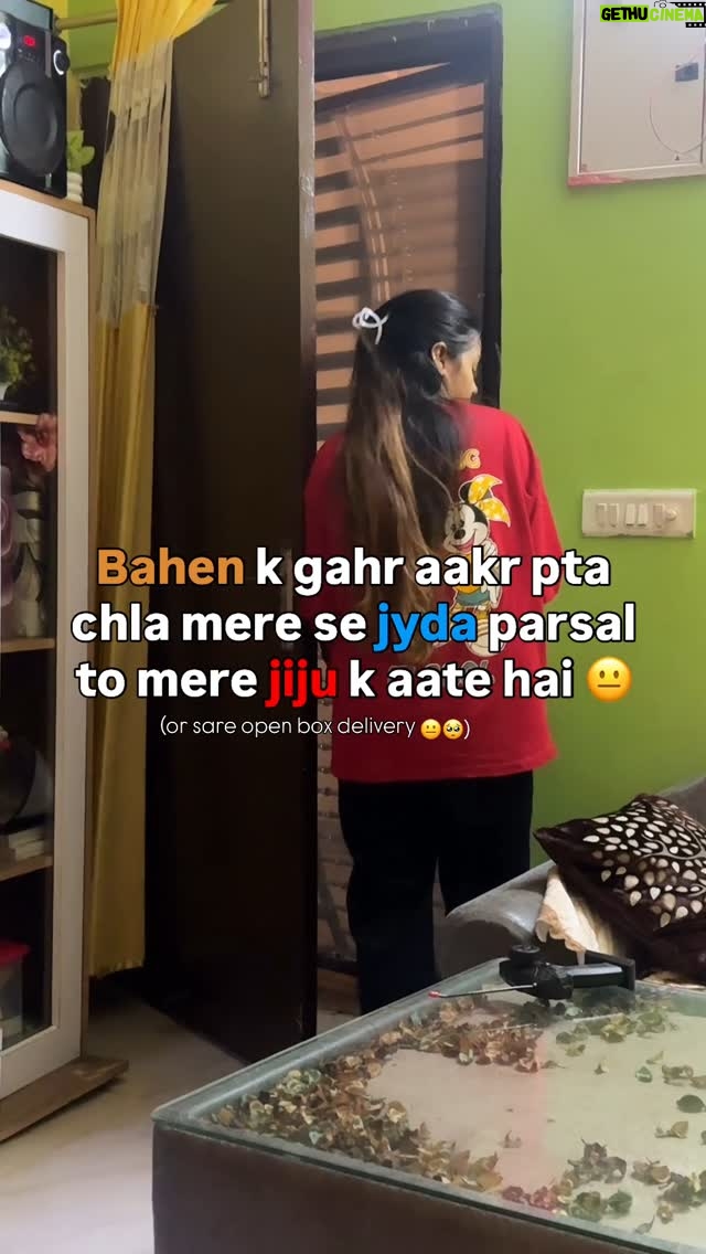 Najul Sheikh - 3 Likes - Relatable hai to shar karo jiju ko 😂
.
.
.
.
#foryou #india #reels #reel #bebo_1331 #photo #parsal #flipkart #mayntra #amazon