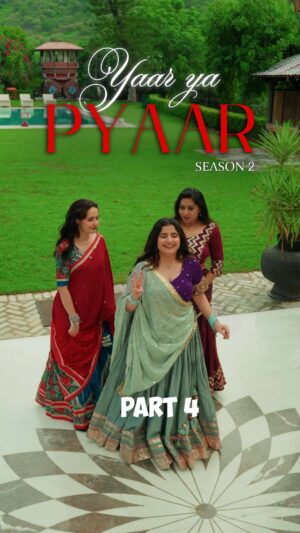 Namrita Kour Instagram - Part-5 on “300k” Likes and “3000” comments🫂
.
.
✨Location ✨
Heritage Resort- @theroyalretreat 
.
.
✨outfits✨
Antra and Silky are wearing @mayne_creation 
Swara is wearing @designedbykhushboo 
Yug, Raghav, Viren and Bhavesh are wearing @siparshh 
.
.
✨Hair and makeup ✨
@kamya.parihar @makeupbyanudisha ❤️
.
.
✨Hair extensions from @the_shell_hair ✨
.
.
✨Cast✨
Swara is played by @theknampage 
Antra is played by @aakhiri_pasta 
Yug is played by @shashank_purohit_ 
Raghav is played by @prarit__13 
Viren is played by @abhisoniii 
Bhavesh is played by @naman.singh.panwar 
Silky is played by @anmol.3vedi 
Bua is played by @baisa__varsha
.
.
.
#navratri #romance #romcom #love