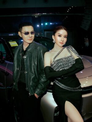 Nan Su Yati Soe Instagram - Black #couple#voyah #lauching 🖤