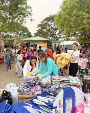 Nan Su Yati Soe Instagram - #earthquake #donation #myanmar
