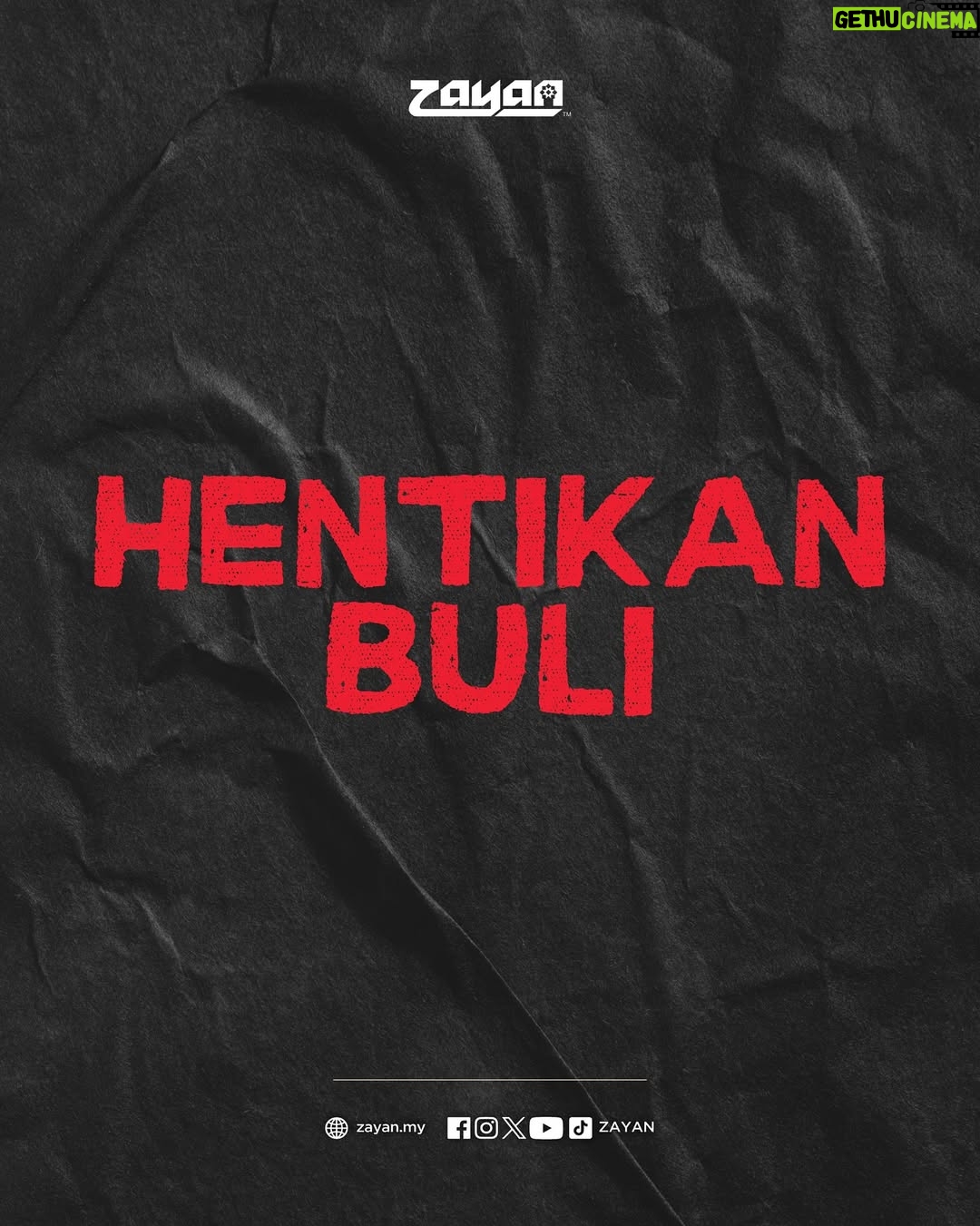 Nana Mahazan - 4.2K Likes - HENTIKAN BULI ⚠️

Buli bukanlah gurauan, ia bukan juga suatu perkara yang boleh diabaikan ‼️

#ZAYANShare
#HentikanBuli
#KamiBenciBuli
#JusticeForZara