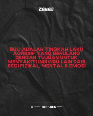 Nana Mahazan Instagram - HENTIKAN BULI ⚠️
Buli bukanlah gurauan, ia bukan juga suatu perkara yang boleh diabaikan ‼️
#ZAYANShare
#HentikanBuli
#KamiBenciBuli
#JusticeForZara