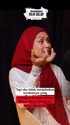 Nana Mahazan Instagram - Nana Mahazan seorang pelakon, pengacara dan penyampai radio ZAYAN, berkongsi perjalanan hidup penuh inspirasi.
Bermula sebagai peserta Akademi Fantasia Musim 1, Nana mengukir nama dalam dunia seni sebelum berhijrah dan kini mengemudi segmen pagi di @zayan.my .
@nanamahazan turut membuka kisah penghijrahan yang menyentuh hati, dari perubahan diri dan istiqamah, hingga jatuh bangun dalam industri hiburan yang membawanya ke dunia penyiaran.
Video penuh di Youtube SYOK sekarang!
Jika anda berminat untuk menaja podcast kami atau mahu berkolaborasi, sila hantarkan email ke hello@syok.my atau WhatsApp ke 012-2494632.
#SYOK #ConfessionBilikGelap #NanaMahazan #ZAYAN #PenghijrahanNana