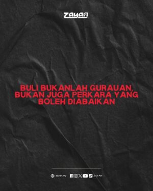 Nana Mahazan Instagram - HENTIKAN BULI ⚠️
Buli bukanlah gurauan, ia bukan juga suatu perkara yang boleh diabaikan ‼️
#ZAYANShare
#HentikanBuli
#KamiBenciBuli
#JusticeForZara